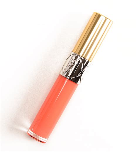 ysl volupte 204|YSL Corail Trapeze (No. 204) Gloss Volupte Review .